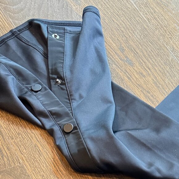 ALO Yoga Black Airlift Game Changer Legging Side Button Pants - Picture 4 of 9